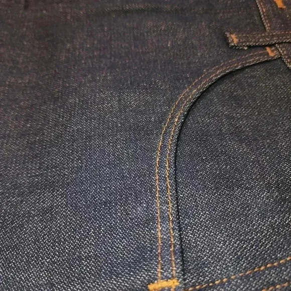 Wrangler Jeans NWT 936DEN Slim Cowboy Cut Rigid Indigo Raw 14.75 oz. Denim - Picture 6 of 6